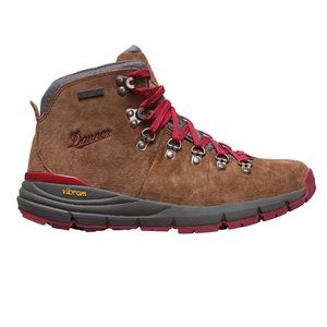 Danner Mountain 600 Size 7 Brown/Red hiking shoe